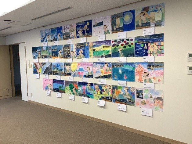 絵画　98歳まで天命を全うした画家　古川　幸　作　画題　光！F15号 名古屋・古川美術館へようこそ