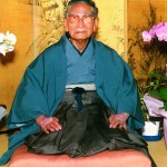 100歳を迎えた古川爲三郎（平成２年）