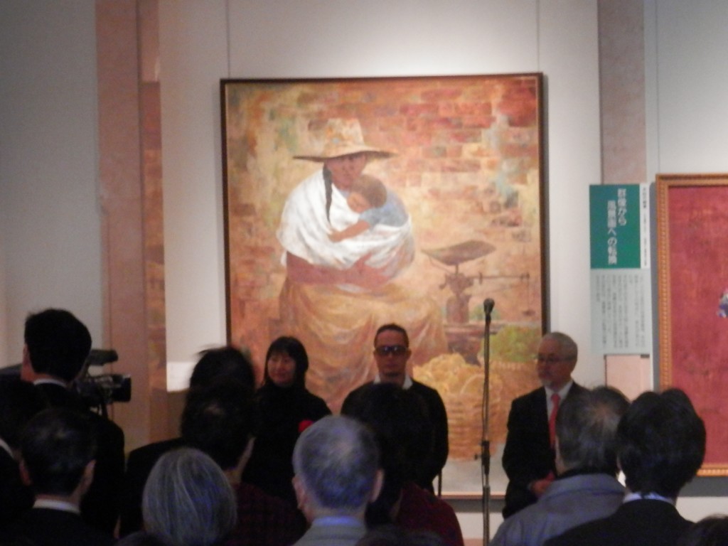 木村二朗「無題」10号油彩,禅の精神,古代文明と円相，木村の空（KU） ReConstruction Jiro Kimura and Gallery Trax」（AA）が開催。Gallery